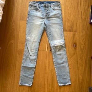 Ksubi Chitch Light Destroyed Denim